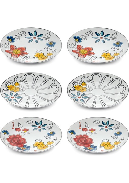 Fiore Pasta Tabağı 6 Kişilik fiyatları