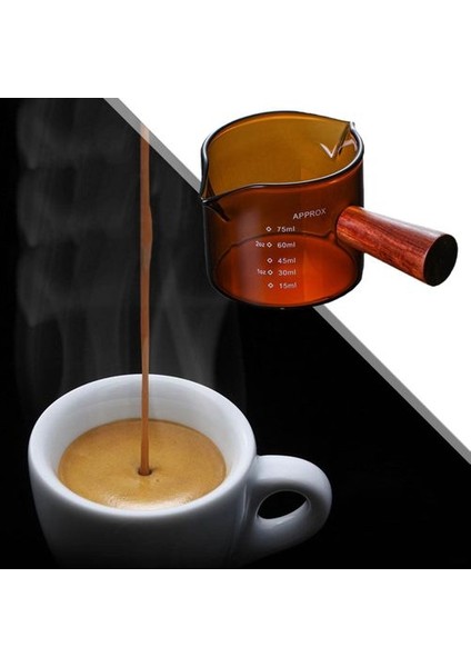 2 Adet Espresso / Ahşap Saplı Çift Ağızlı (Yurt Dışından) modelleri