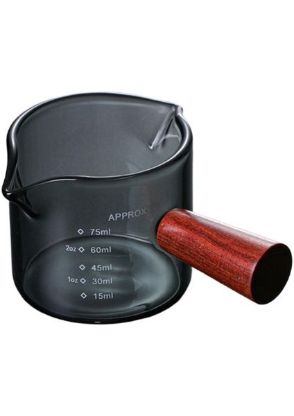 2 Adet Espresso / Ahşap Saplı Çift Ağızlı (Yurt Dışından) fırsatları