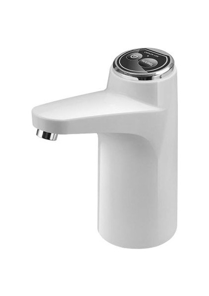 Otomatik Su Pompası Dispenseri 600ML USB Şarjlı Kablosuz Beyaz (Yurt Dışından)
