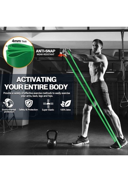 Barfiks Yardım Bantları, Direnç Bandı, Calisthenics, Crossfit, Powerlifting, Kas Tonlama, Streç Mobilite (Yurt Dışından) fiyatları