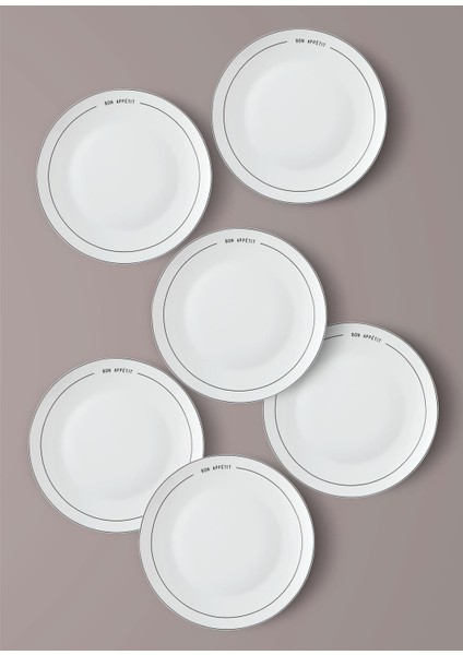 Round Servis Tabağı 6 Kişilik modelleri