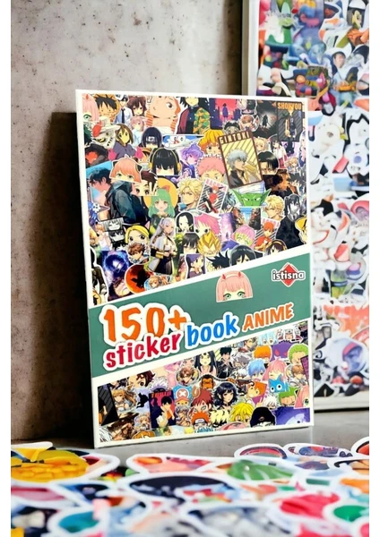 150+ Kpop Anime Sticker Book Etiket Kitabı Sticker Defteri A5 Boyut Etiket Seti