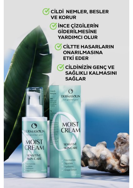 Moıst Cream Yaşlanma ve Cilt Hasarlarına Karşı. Hücre Yenilme Antioksidan Nemlendirici Bakım Kremi fiyatları