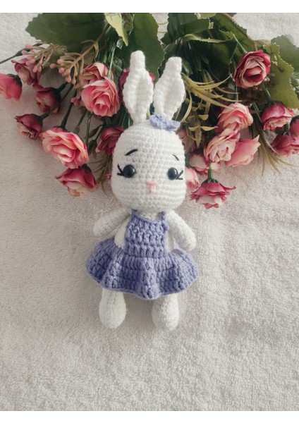 Trendo Gurumi Amigurumi Oyuncak Hediyelik  Tavşan (18 Cm)