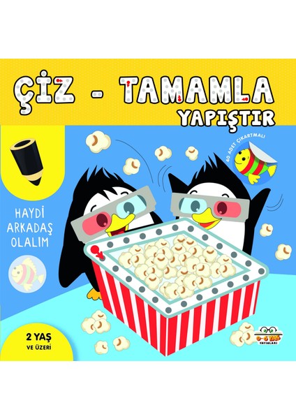 Çiz-Tamamla-Yapıştır / Haydi Arkadaş Olalım