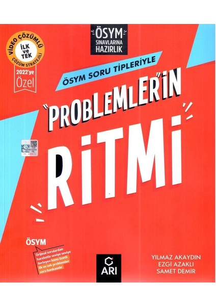 Arı Yayıncılık Yayıncılık Ösym Soru Tipleriyle Problemlerin Ritmi