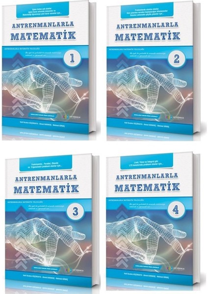 Antrenmanlarla Matematik 1 - Antrenmanlarla Matematik 2 - Antrenmanlarla Matematik 3 - Antrenmanlarla Matematik 4 4'lü Set