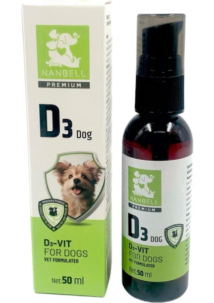 Köpekler Için D Vitamini Takviyesi 50 ml