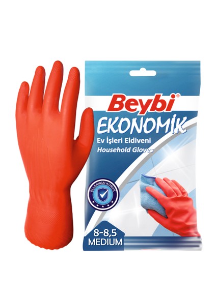 Ekonomik Ev Işleri ve Bulaşık Eldiveni - 10 Çift
