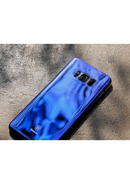 Galaxy S8 Kılıf Parlak Renk Geçişli Kılıf