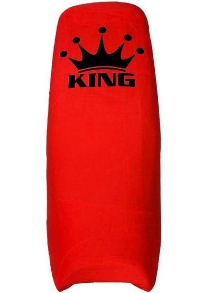 Cg - Cup - Drift Uyumlu King Motosiklet Koltuk Kılıfı Kırmızı