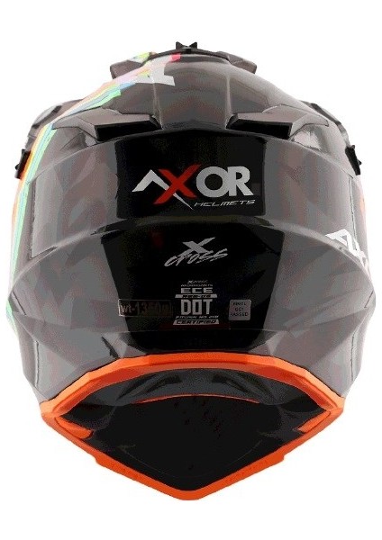 X-Cross X2 - Black Grey / Kgr - Motosiklet Kask indirimleri