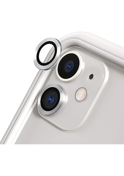 iPhone 11 Kamera Koruyucu Lens Alüminyum Alışımlı Cam (gümüş) fiyatları