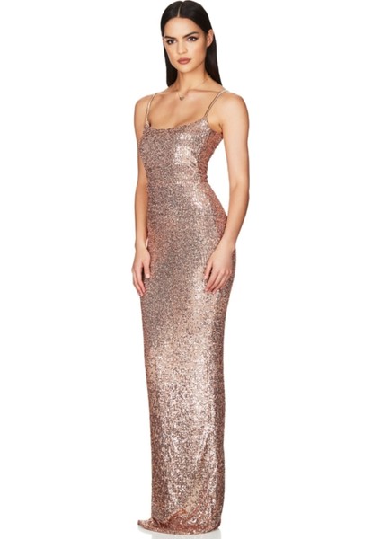 Hilaltrend Pulpayet Işlemeli Askılı Elbise modelleri