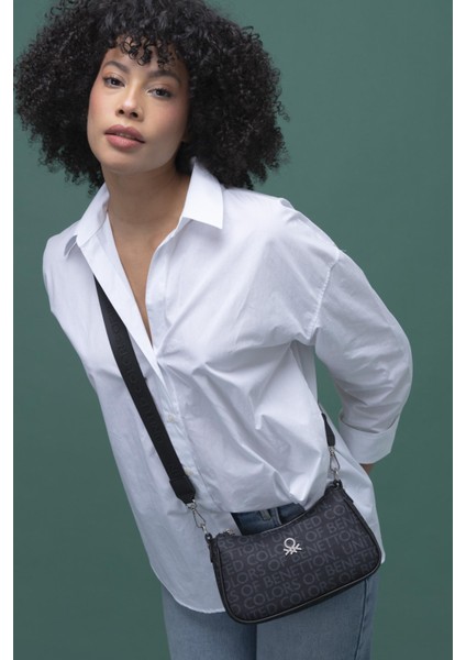 United Colors Of Benetton Kadın Çapraz Çanta BNT 1291 - Siyah fiyatları