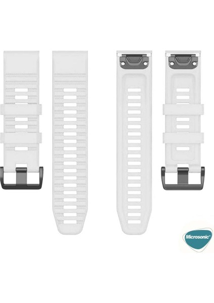 Garmin Fenix 5 Kordon Quick Fit Strap Band Beyaz