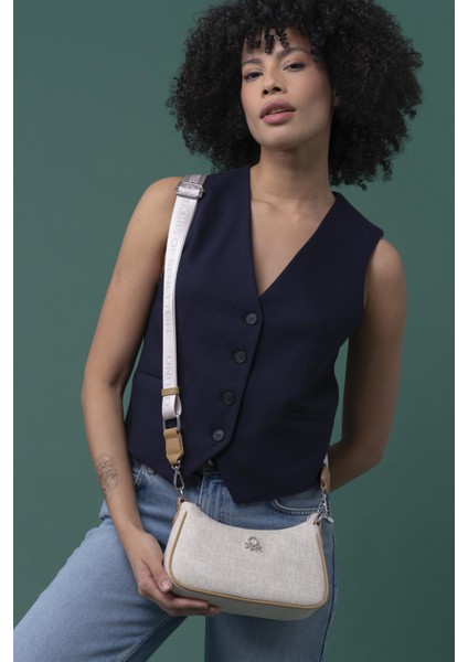 United Colors Of Benetton Kadın Çapraz Çanta BNT 1291 - Bej-Camel fiyatları