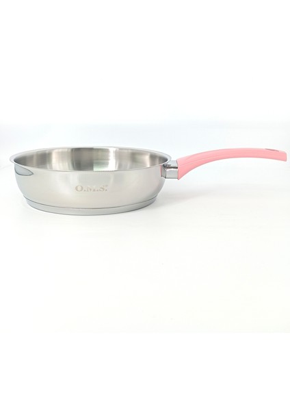 1025 - Yummy - 9 Parça, Paslanmaz Çelik, Indüksiyonlu, Tencere, Tava Çeyiz Seti Pembe Renk fiyatları