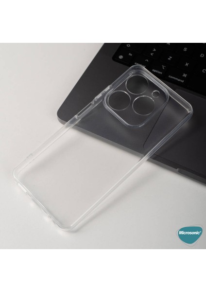 Tecno Spark 20 Kılıf Transparent Soft Şeffaf