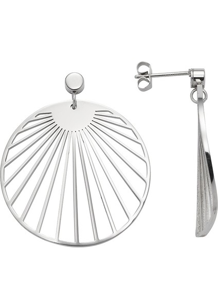 Manyetik Parlak Paslanmaz Çelik Küpeler