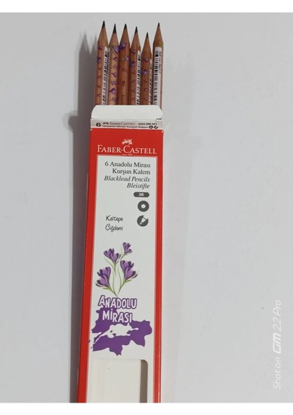 Faber Castell Kurşun Kalem Anadolu Mirası Çiçekler