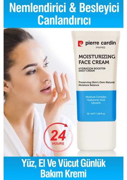 Nemlendirici & Besleyici Canlandırıcı Yüz, El ve Vücut Günlük Bakım Kremi 24 Saat Etkili 50 ml modelleri