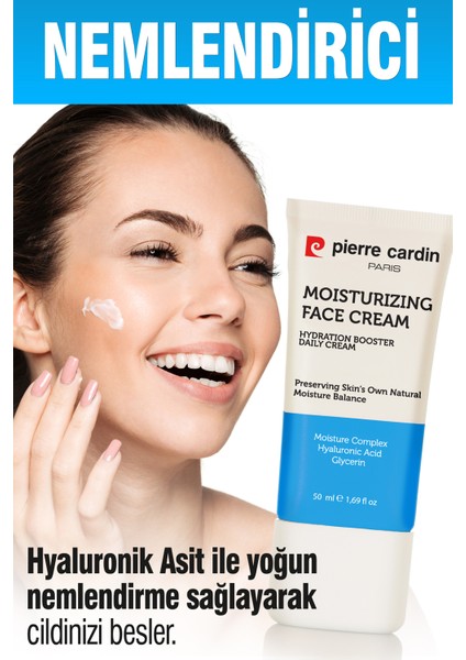 Nemlendirici & Besleyici Canlandırıcı Yüz, El ve Vücut Günlük Bakım Kremi 24 Saat Etkili 50 ml fırsatları