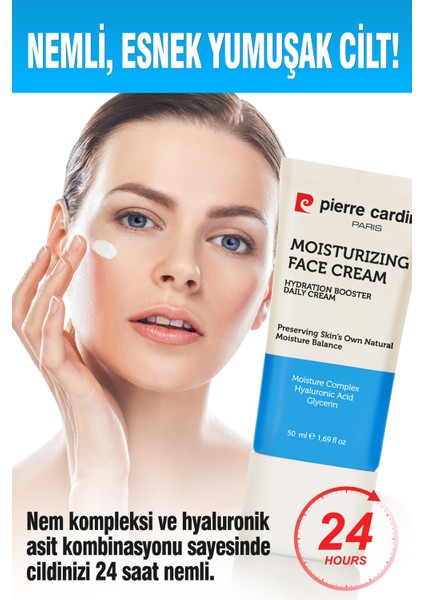 Nemlendirici & Besleyici Canlandırıcı Yüz, El ve Vücut Günlük Bakım Kremi 24 Saat Etkili 50 ml indirimleri