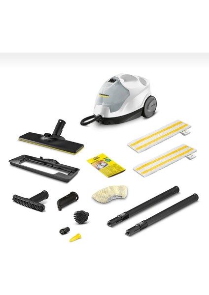 Yeni Sc 4 Easyfix Plus Buharlı Temizlik Makinesi + Ekstra Halı Temizleme aparatı 1.512-640.0