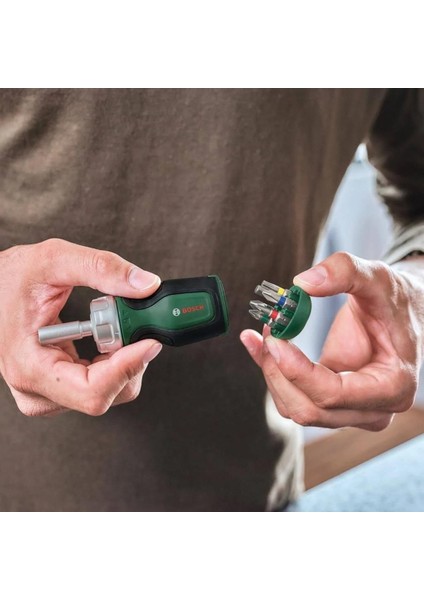 Cırcırlı Tornavida Değiştirilebilir 6 Uçlu 1600 A02 7pk modelleri