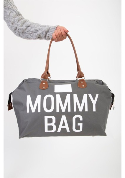 Kadın El Çantası Büyük Boy Anne Bebek Çantası Gri fiyatları