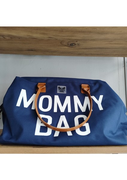 Kadın El Çantası Büyük Boy Anne Bebek Çantası Lacivert
