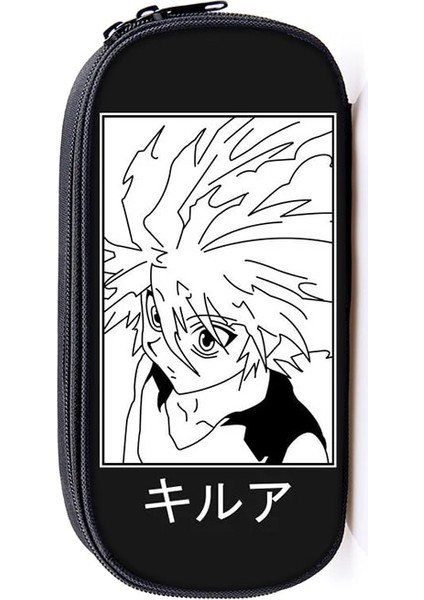 DQBBHUNTERC20CW Tarzı Anime Hunterxhunter Kalem Çantası Hunter x Hunter Kozmetik Gençler Için Kılıf Kula Pikap Taşınabilir Okul Malzemeleri Kalem Çantaları (Yurt Dışından) indirimleri