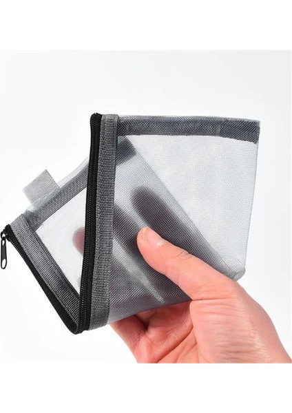 Mavi Stil 20,5X9CM Makyaj Fırça Seyahat Çantası Kozmetik Makyaj Çantası Düzenleyici Erkekler Kadınlar Için Güzellik Araçları Fermuar Örgü Kese Yıkama Depolama Aksesuarları (Yurt Dışından) modelleri