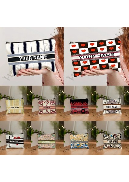 Net Stil Adı Özelleştir Kozmetik Çantası R Kadın Makyaj Çantası Tasarım Lüks Çanta Kılıfı Özel Moda Leopar Çiçek Seyahat Kozmetik Organize (Yurt Dışından) fiyatları