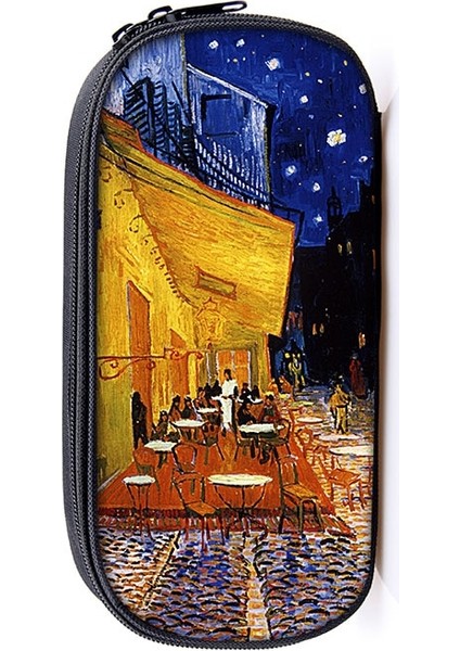 DQBBVANGC08CW Stili Van Gogh Sunflowerthe Yıldızlı Gece Boya Kalem Kutusu Kadın Klasik Yağlıboya Kırtasiye Çanta Kalem Kutusu Okul Malzemeleri (Yurt Dışından) modelleri
