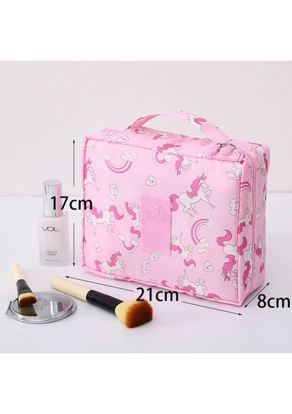 Leopar Tarzı Fudeam Çok Fonksiyonlu Kadın Açık Saklama Çantası Tuvalet Organize Kozmetik Çantası Taşınabilir Su Geçirmez Kadın Seyahat Makyaj Kılıfları (Yurt Dışından) fırsatları