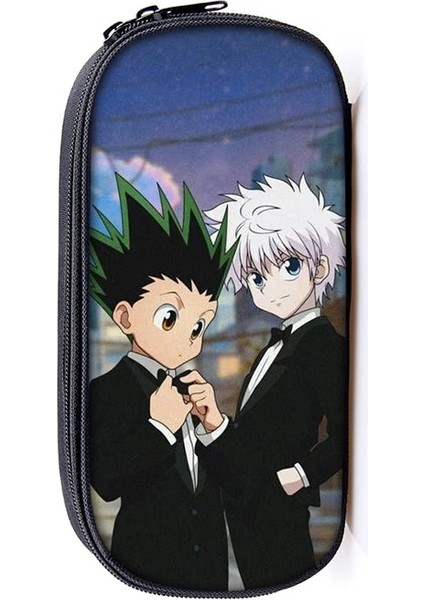 DQBBHUNTERC21CW Tarzı Anime Hunterxhunter Kalem Çantası Hunter x Hunter Kozmetik Gençler Için Kılıf Kula Pikap Taşınabilir Okul Malzemeleri Kalem Çantaları (Yurt Dışından) fırsatları