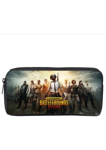 No.7 Tarzı Anime Oyunu Pubg Öğrenci Kalem Kutusu Erkek Kız Karikatür Kalem Çantası Genç Fermuarlı Çanta Kadın Kozmetik Durumda Makyaj Çantası (Yurt Dışından) fiyatları