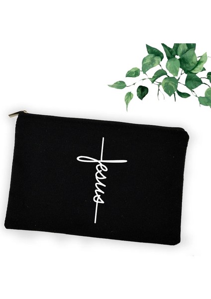 W01130-TBBK-D Tarzı Çapraz Isa Inanç Hıristiyan Kozmetik Çantası Kız Ruj Çantaları Kadın Makyaj Organizatör Kılıfı Tuvalet Kutusu Kalem Çantası Paskalya Hediyeleri (Yurt Dışından) indirimleri