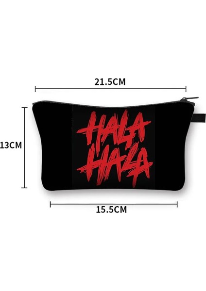SHZBATTEZ17 Tarzı Kore Kpop Ateez Kozmetik Durumda Kardeşlik Duvarı Kırmak Kadın Makyaj Çantaları Küçük Debriyaj Sevimli Kozmetik Organizatör Makyaj Çantası (Yurt Dışından)
