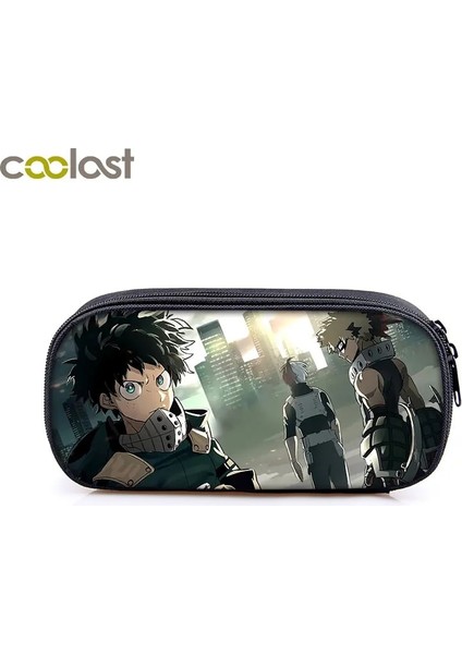 DQBBMYHERO33 Tarzı Anime My Hero Academia Kalem Çantası Izuku Midoriya Bakugou Katsuki Kalem Kutusu Boku Hiçbir Kahraman Academia Okul Kılıfları Malzemeleri (Yurt Dışından) modelleri