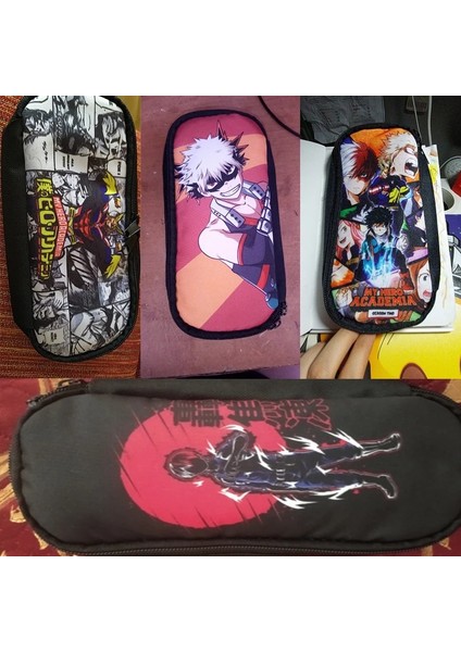 DQBBMYHERO33 Tarzı Anime My Hero Academia Kalem Çantası Izuku Midoriya Bakugou Katsuki Kalem Kutusu Boku Hiçbir Kahraman Academia Okul Kılıfları Malzemeleri (Yurt Dışından) indirimleri