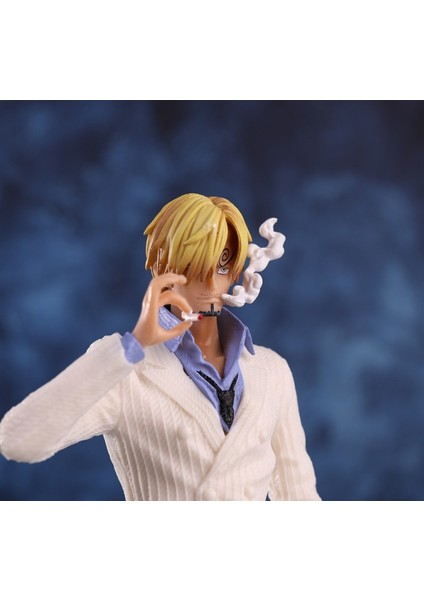 Fantasy Sanji Tek Parça Şekil Blackfoot Sanji Model Süsü (Yurt Dışından)