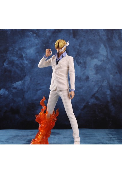 Fantasy Sanji Tek Parça Şekil Blackfoot Sanji Model Süsü (Yurt Dışından)