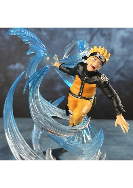 Naruto Uzumaki Naruto Spiral Savaş Sahnesi Anime Modeli Çevresel Şekil Süsler (Yurt Dışından)