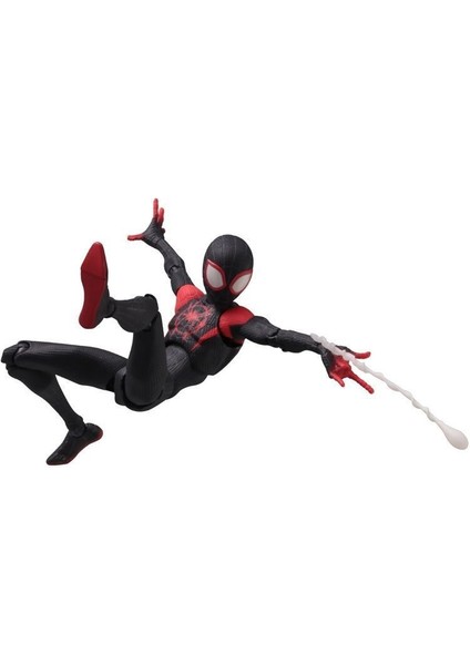 Qianzhiren Sv-Action Örümcek Adam Paralel Evren Miles Morales Aksiyon Figürü (Yurt Dışından)