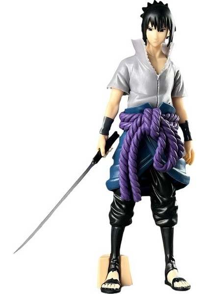 Naruto Sasuke Ayakta Poz Uchiha Sasuke Anime Figürü Modeli (Yurt Dışından)