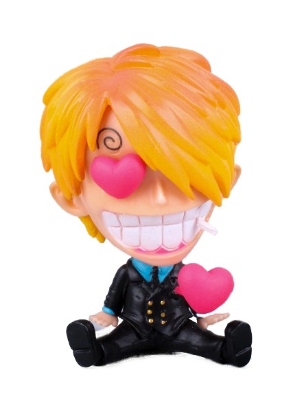 Oturan Tek Parça Şekil Sanji Şekil Süsleme Oyuncak (Yurt Dışından)